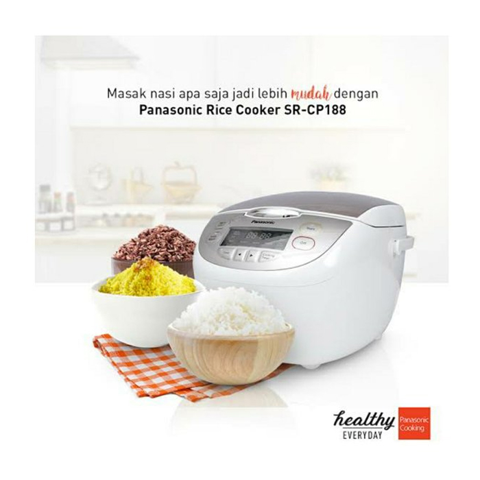 Panasonic Rice Cooker Digital 1.8 liter - SRCP188